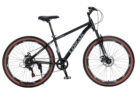 LORAK Fast Brown 26 Матовый Чёрный рама 13 (на рост 130-150)
