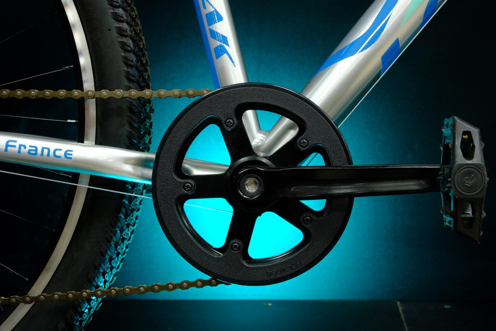 Lorak Glory 4 Серебристый/Бирюзовый рама 15 (на рост 141-160)