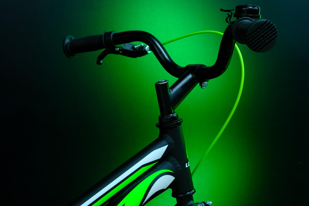 Lorak Junior 20 Boy Матовый Чёрный/Зелёный