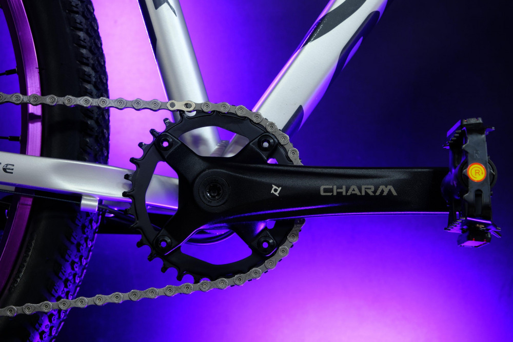 LORAK GLORY 400 9 sp Матовый Серебристый/Фиолетовый 17р (на рост 155-173)