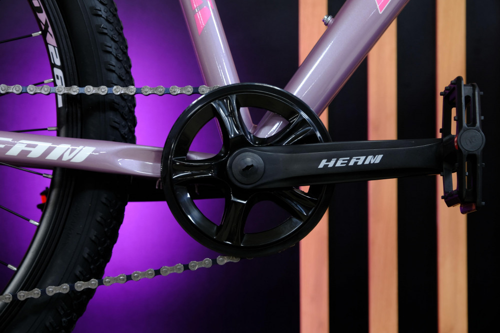 Heam FOX 26 Girl Серый/Розовый рама 15 (на рост 141-160)