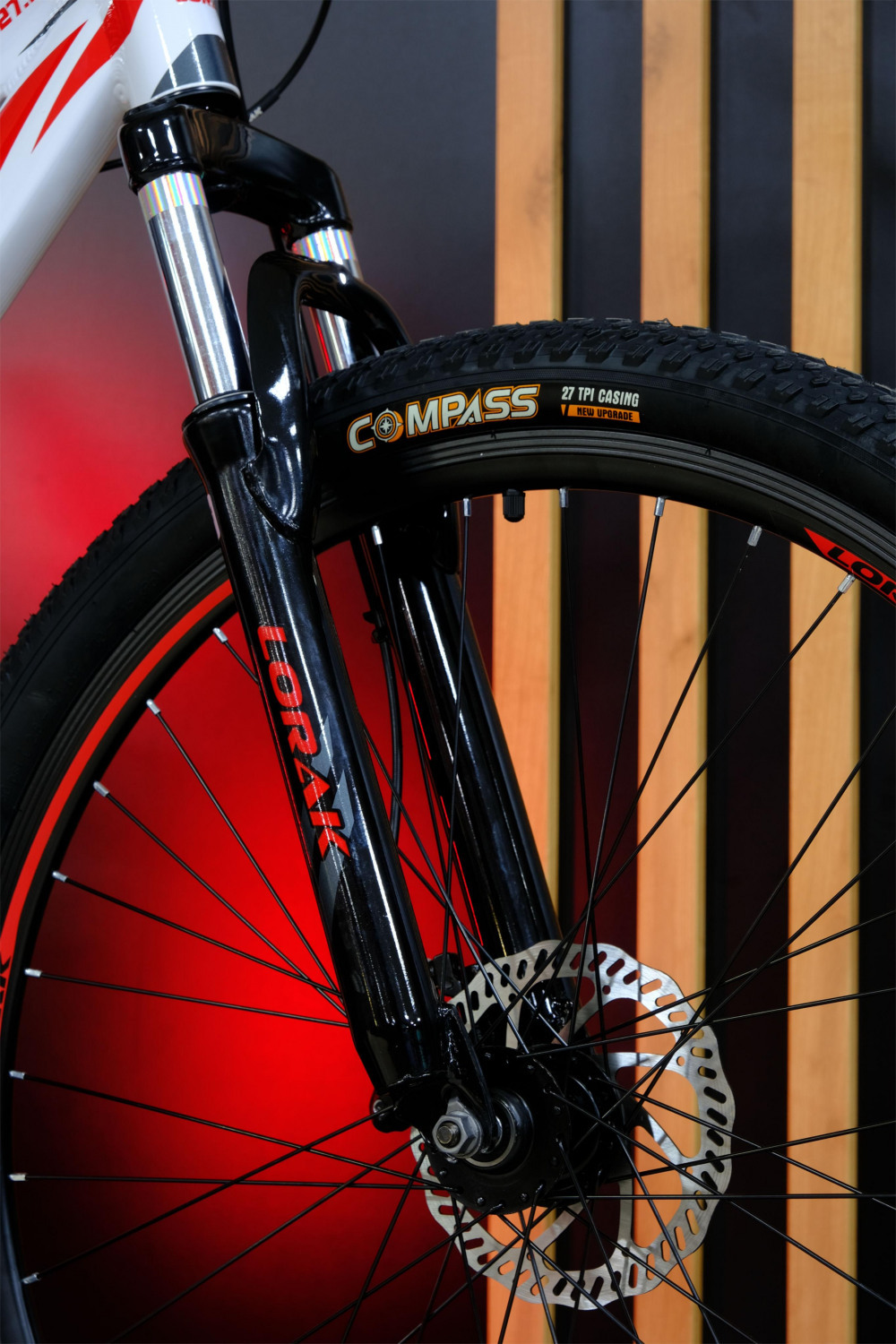 LORAK RACE 27,5 HD Белый/Красный