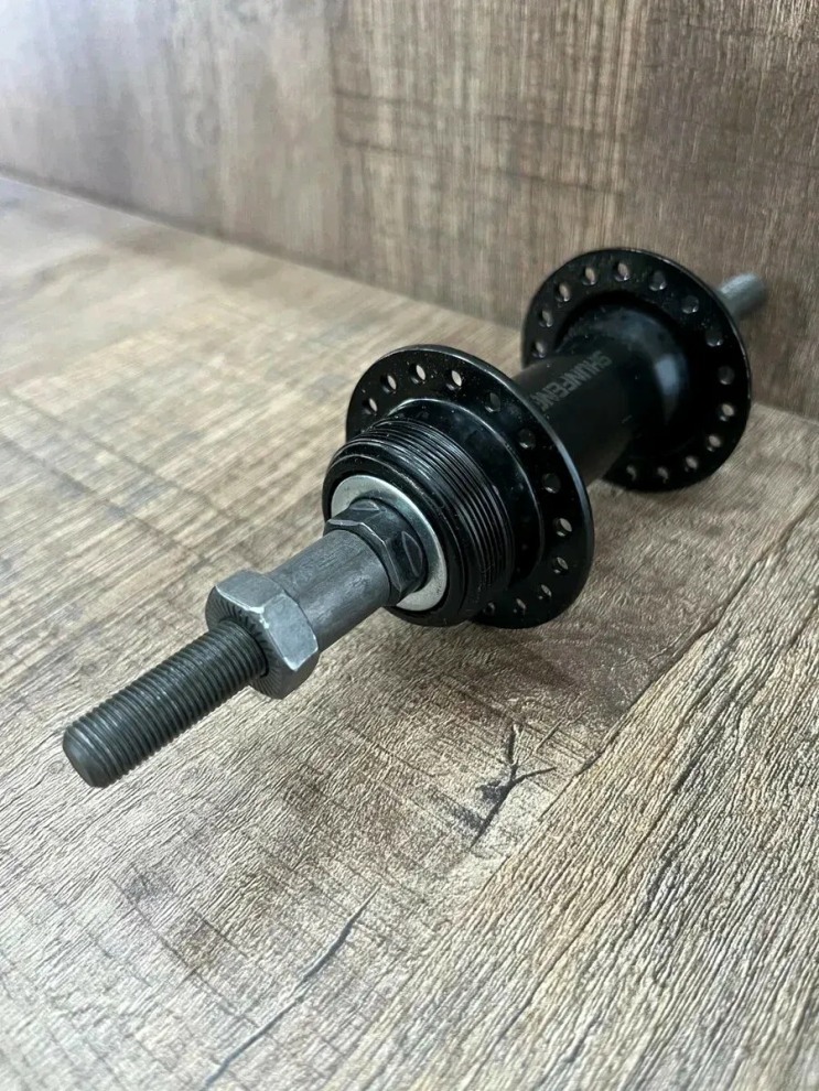 Втулка задняя спорт сталь Shunfeng SF-HB08R 36H гайка под накруч. DISK, код 40356