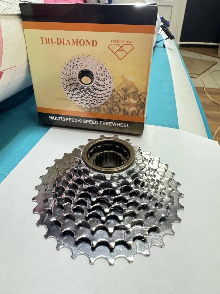 Звездочка задняя 9-ик (девятерик) DIAMOND FW-239CP 13T-32T, код 41495