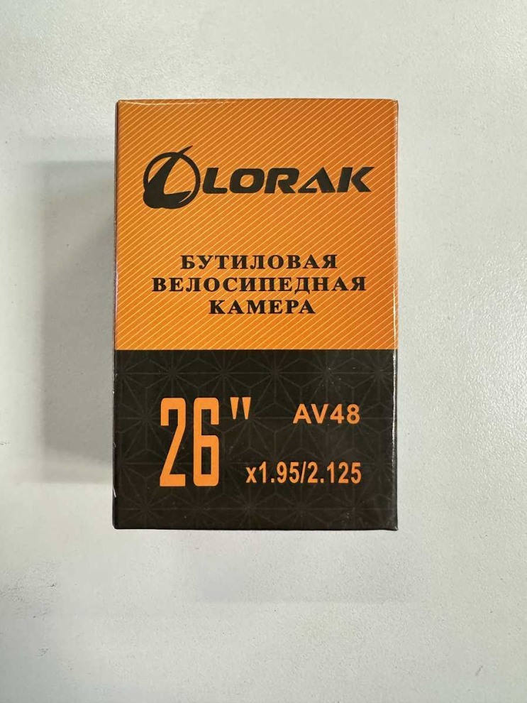 Камера Lorak 26*1,95/2,125 AV48MM, код 26501